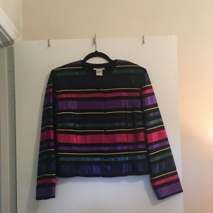 Talbots colorful cocktail jacket